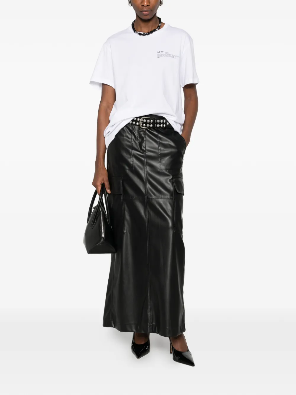  Nº21 Pocket Skirt - Black 