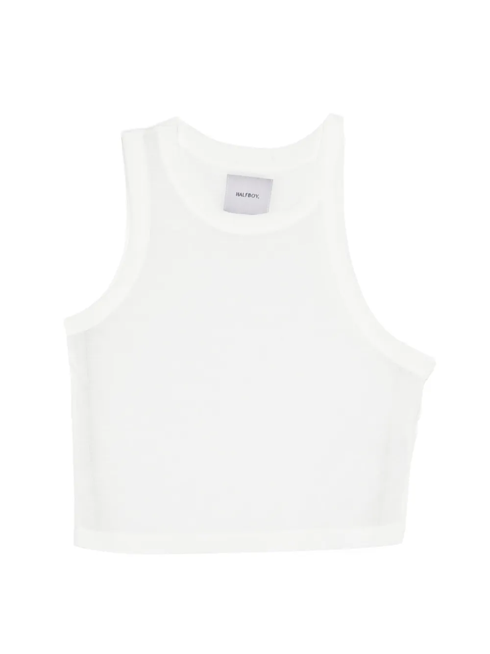 Halfboy sleeveless top - Bianco