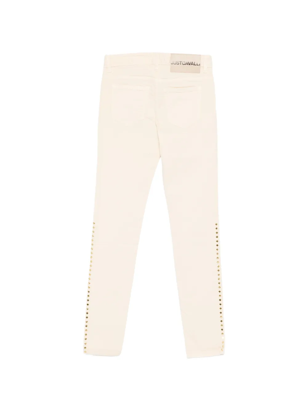 Just Cavalli Jeans met studs Beige