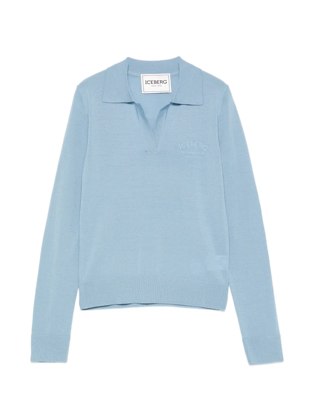 Iceberg V-neck sweater - Blau
