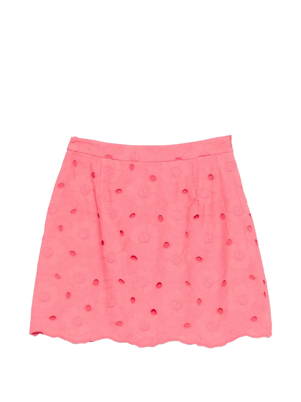 Vivetta cut-out embroidered mini skirt - Rosa