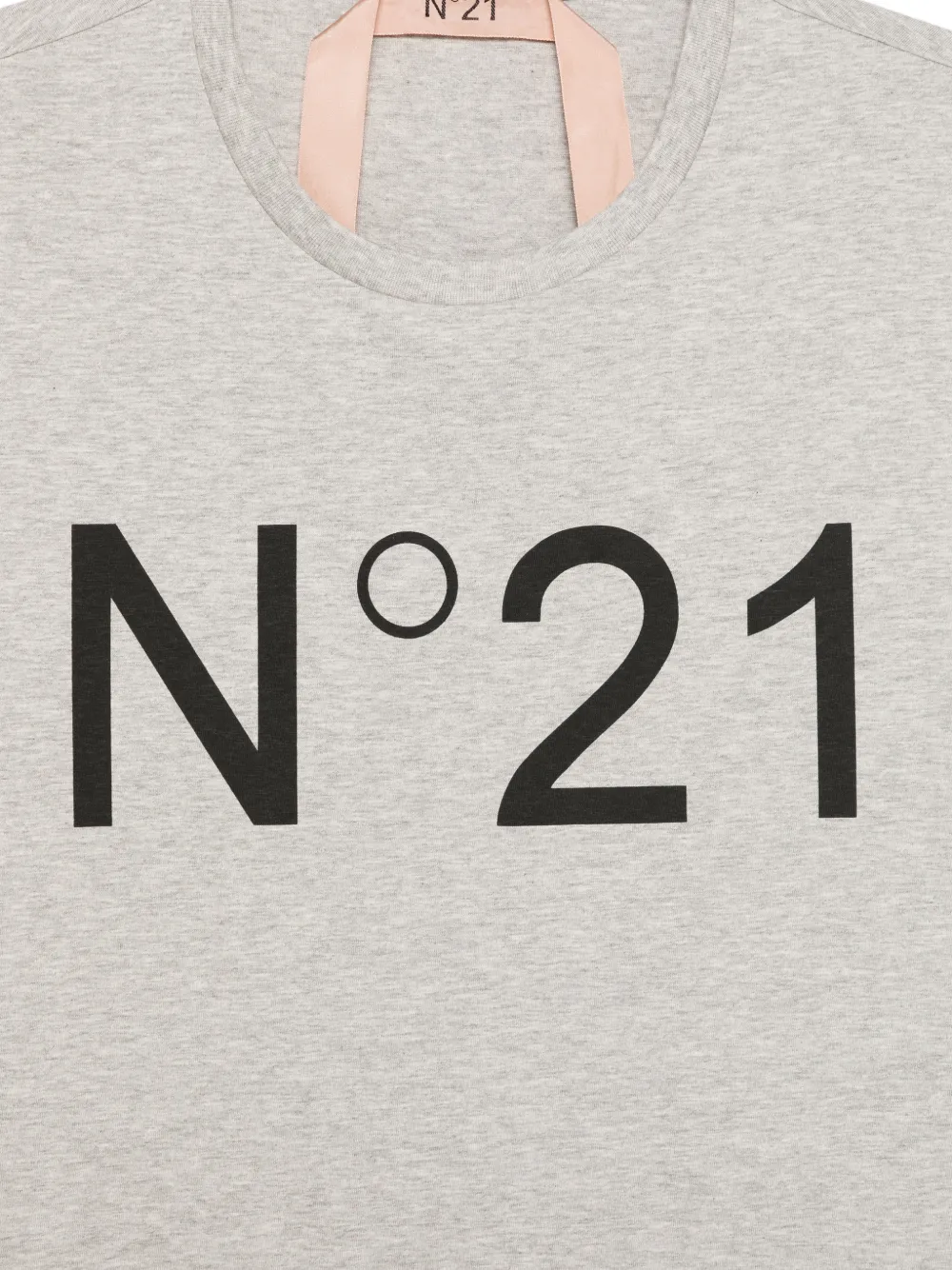  Nº21 Logo-print T-shirt - Grey 