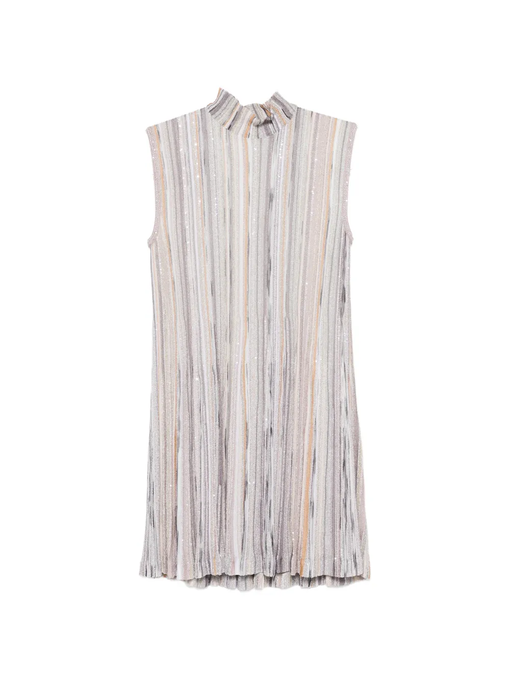 Missoni striped high-neck mini dress - Viola