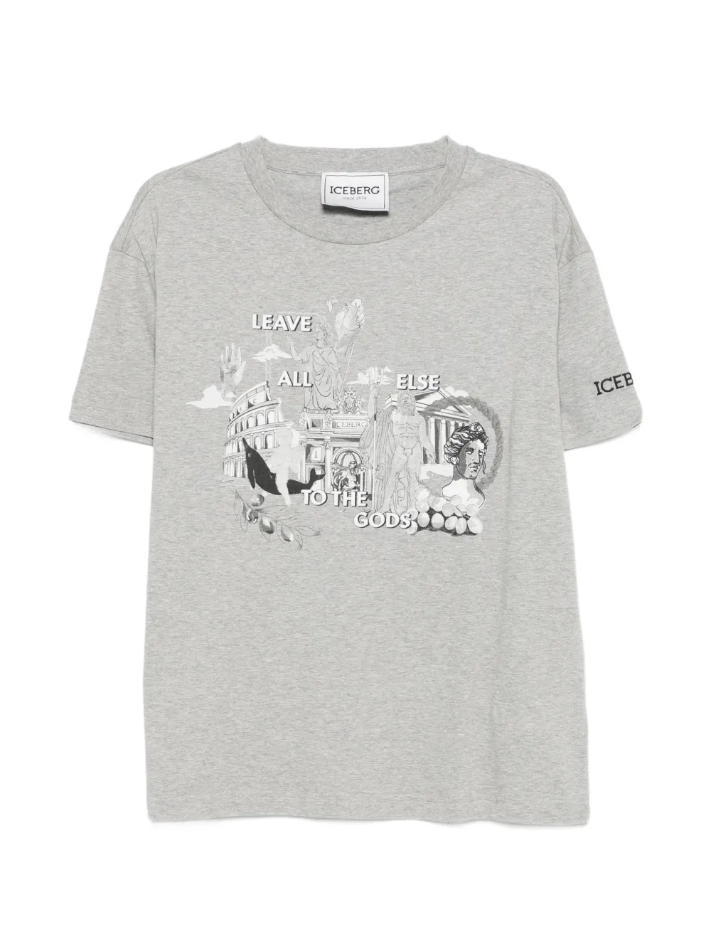 Iceberg graphic-print T-shirt - Grigio