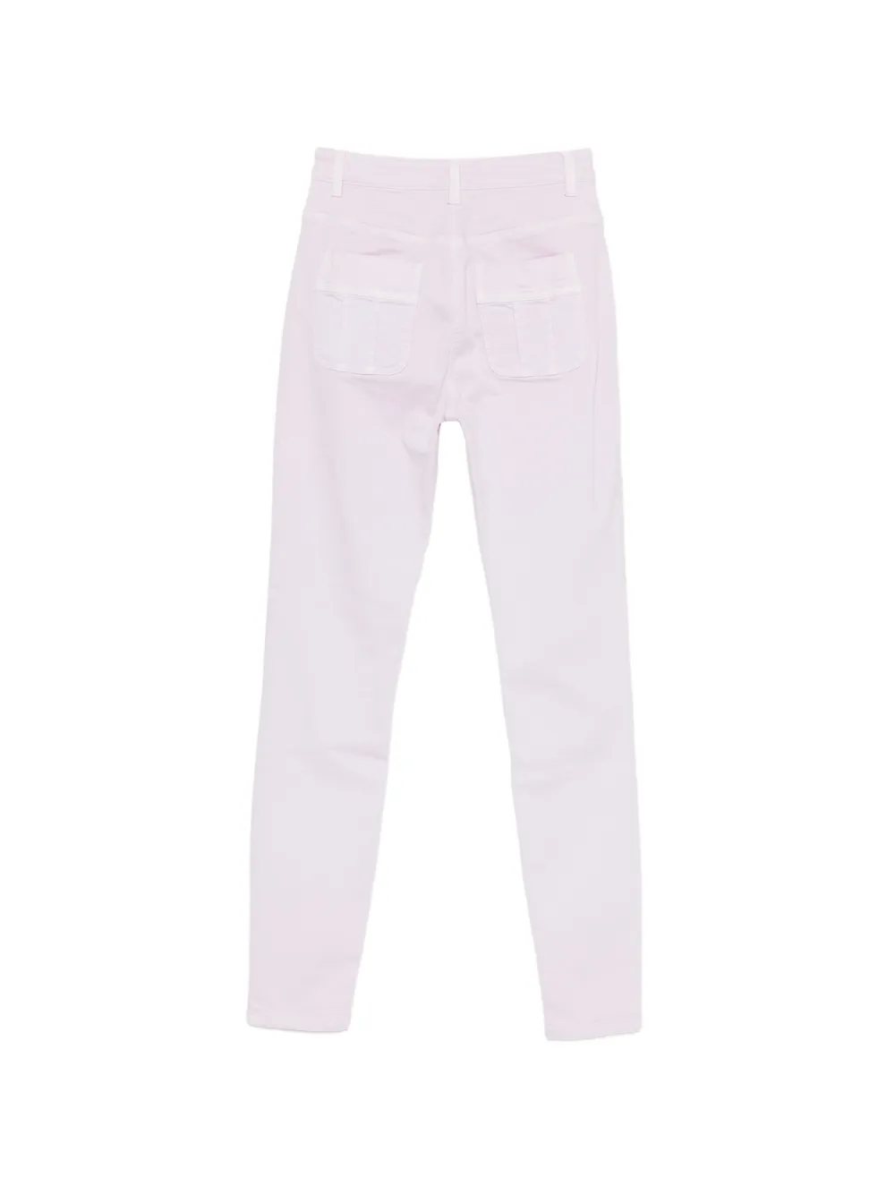  Elisabetta Franchi Vaqueros Con Detalle De Charm - Morado 