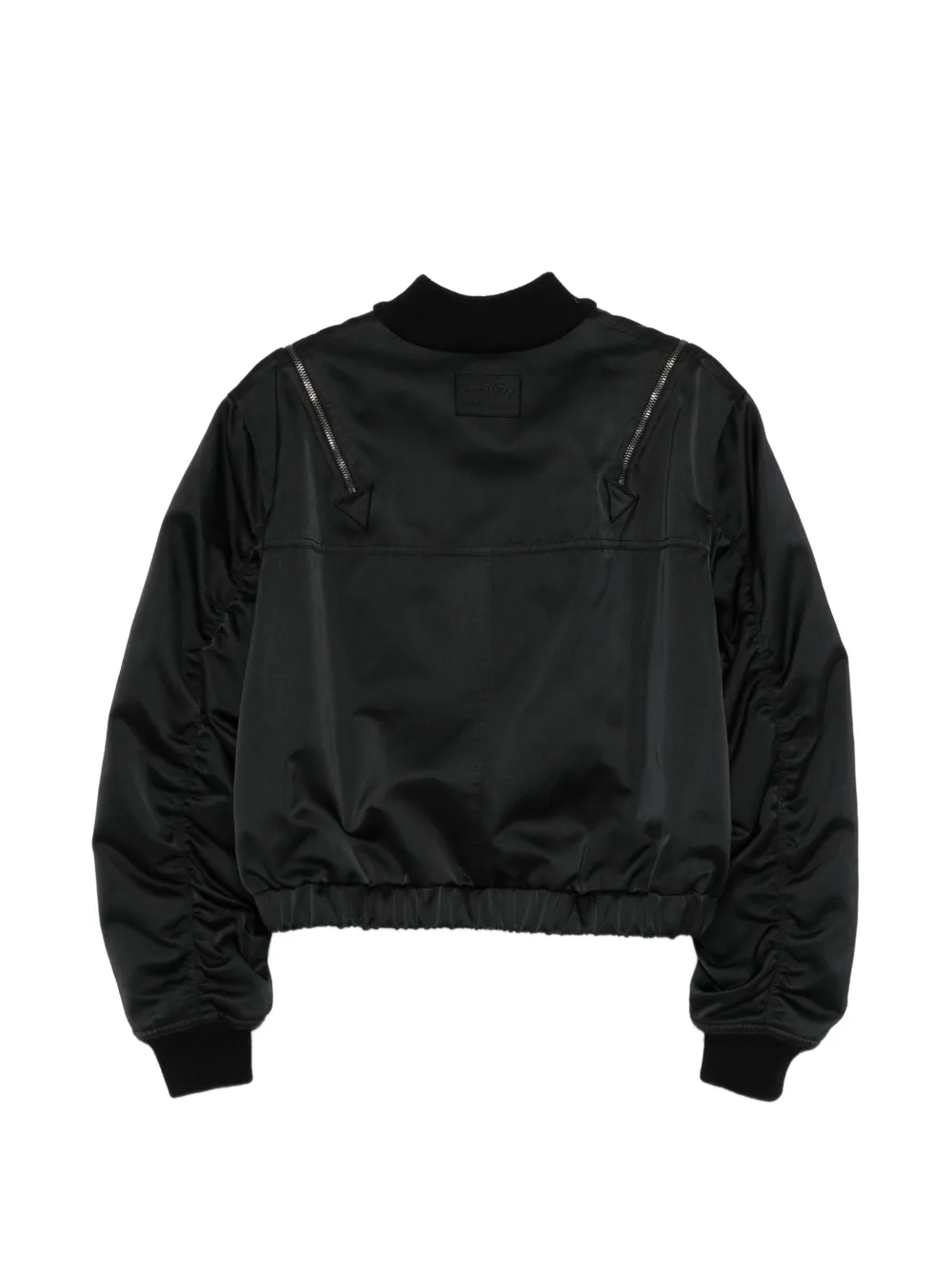  Iceberg Zipped Bomber Jacket - Black 