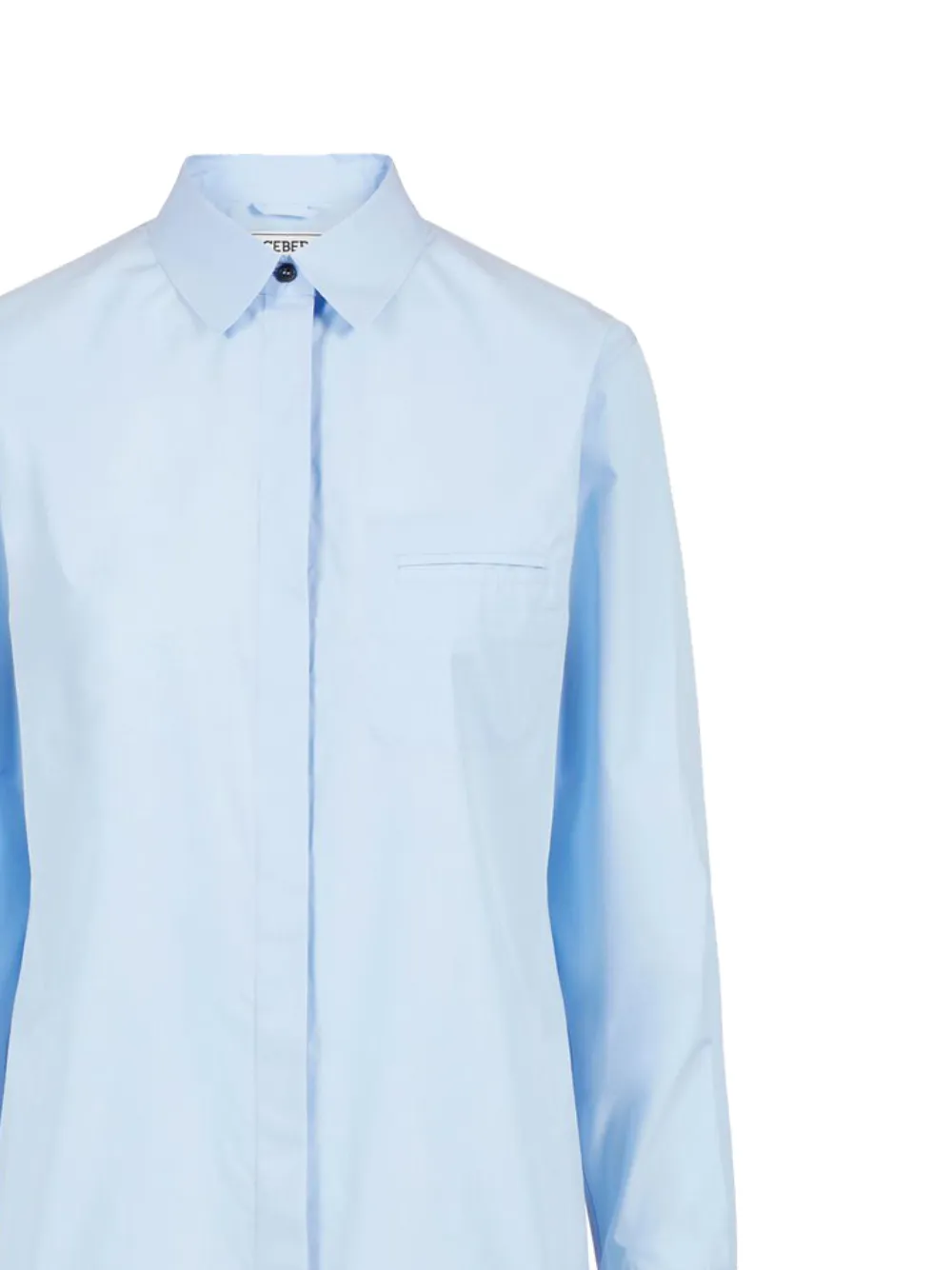 Iceberg Blouse met zak - Blauw