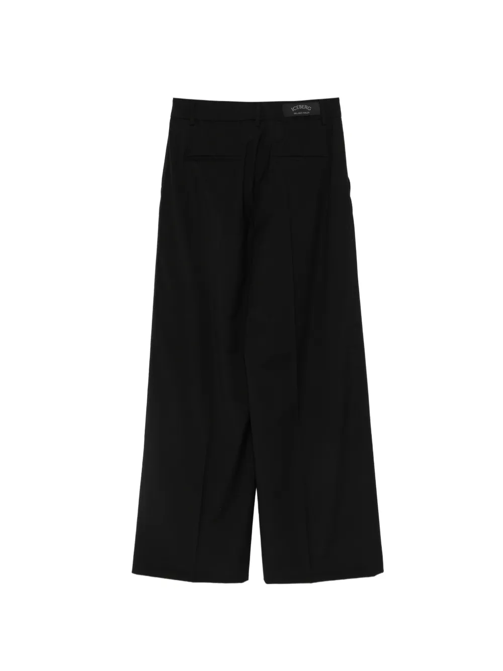 Iceberg Broek met logo-label Zwart