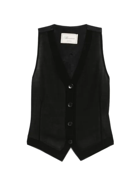 Blumarine button gilet