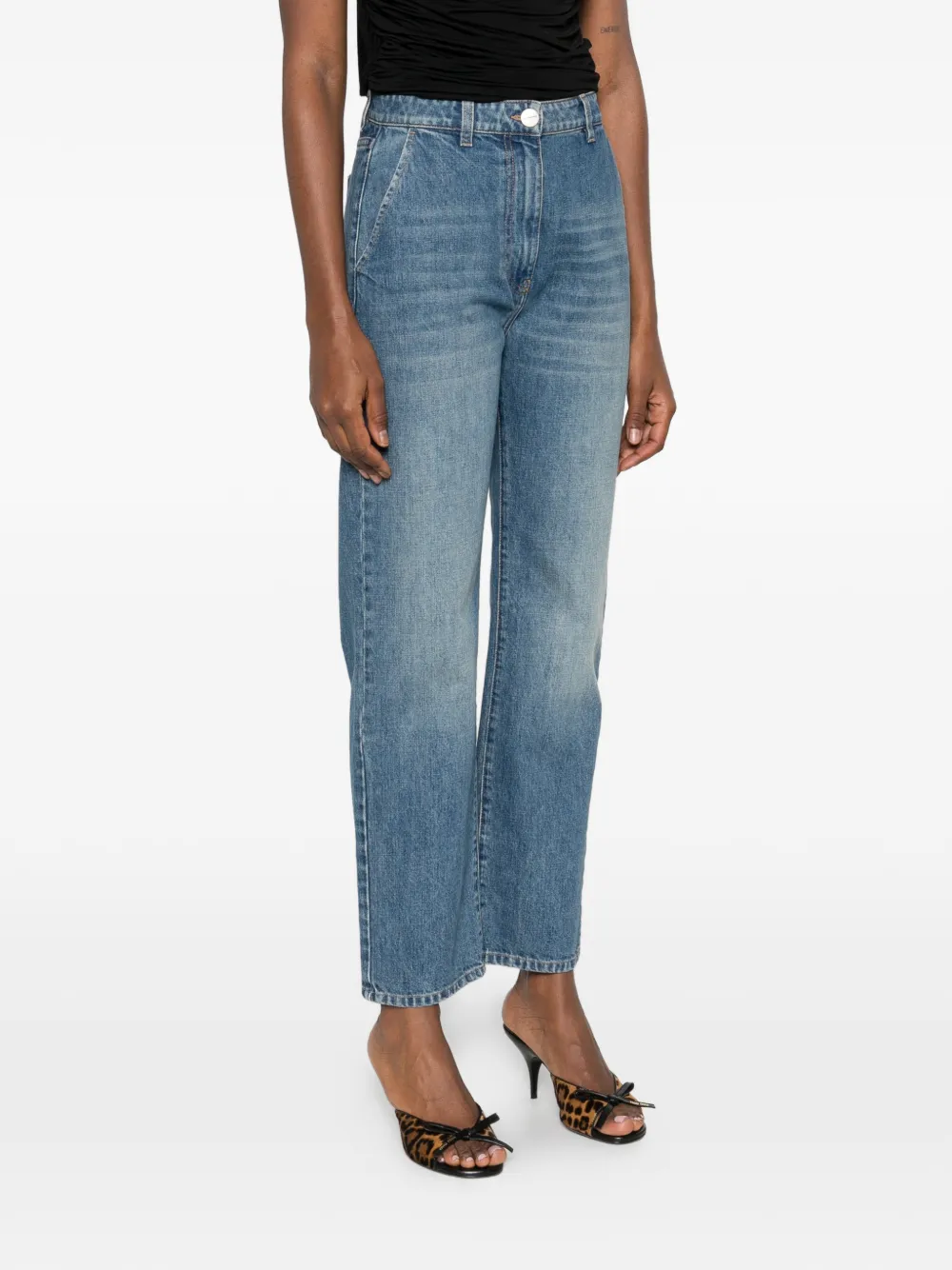  Mvp Wardrobe Straight-leg Trousers - Blue 