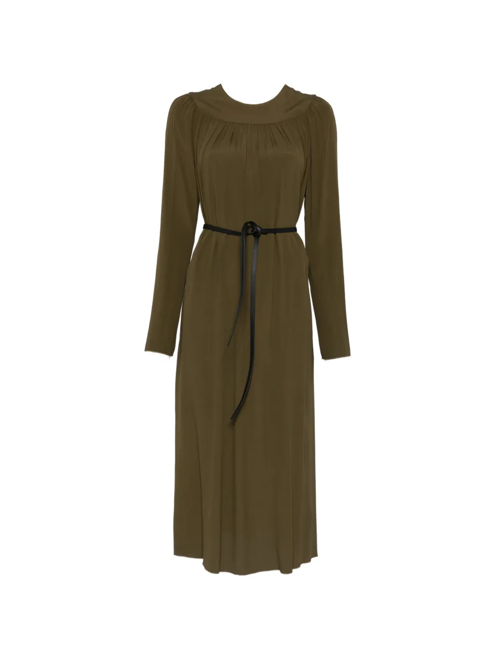 Nº21 keyhole midi dress - Verde