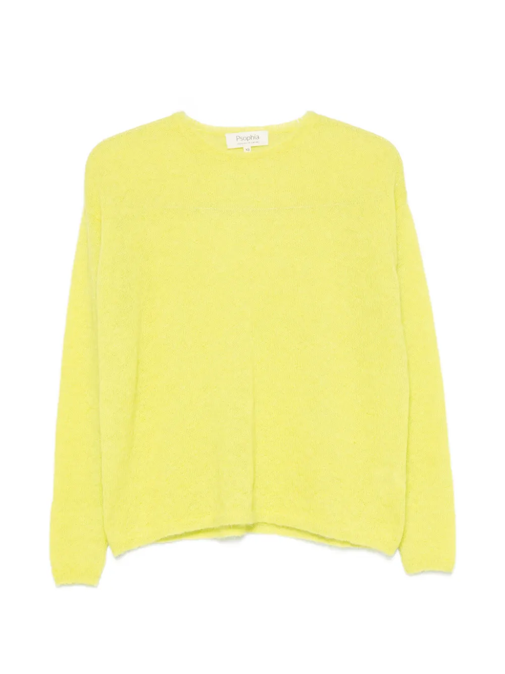 PSOPHIA high-neck long-sleeve sweater - Giallo