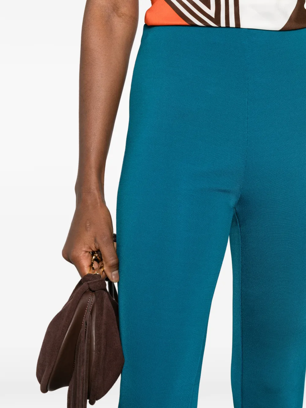 Missoni Pantalon met textuur Blauw