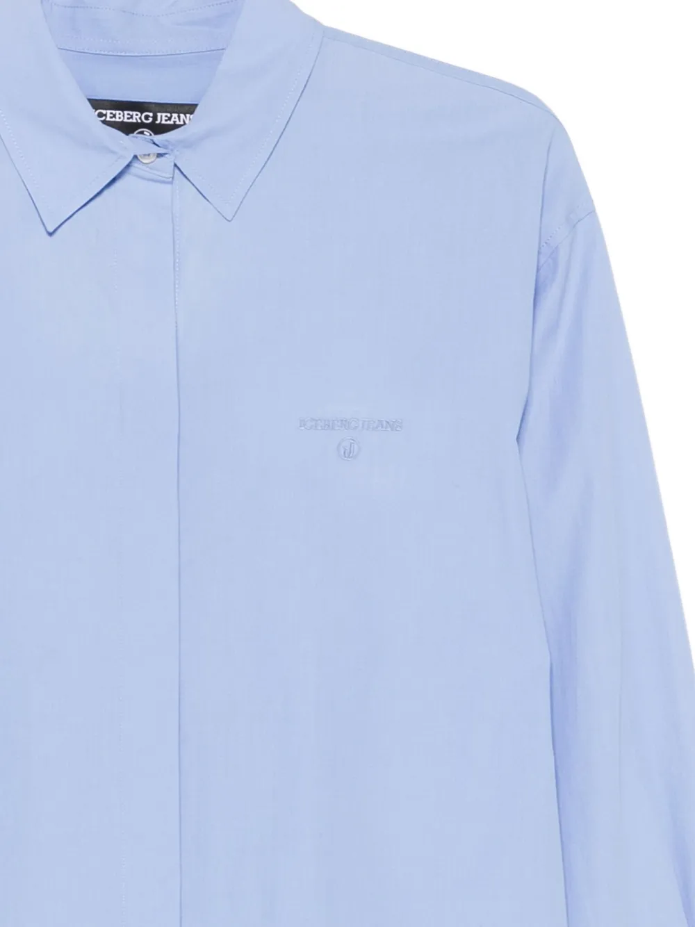 Iceberg Katoenen blouse Blauw