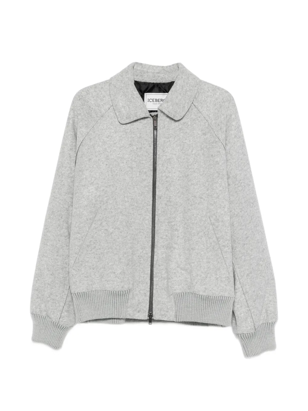 Iceberg zip-up bomber jacket - Grigio