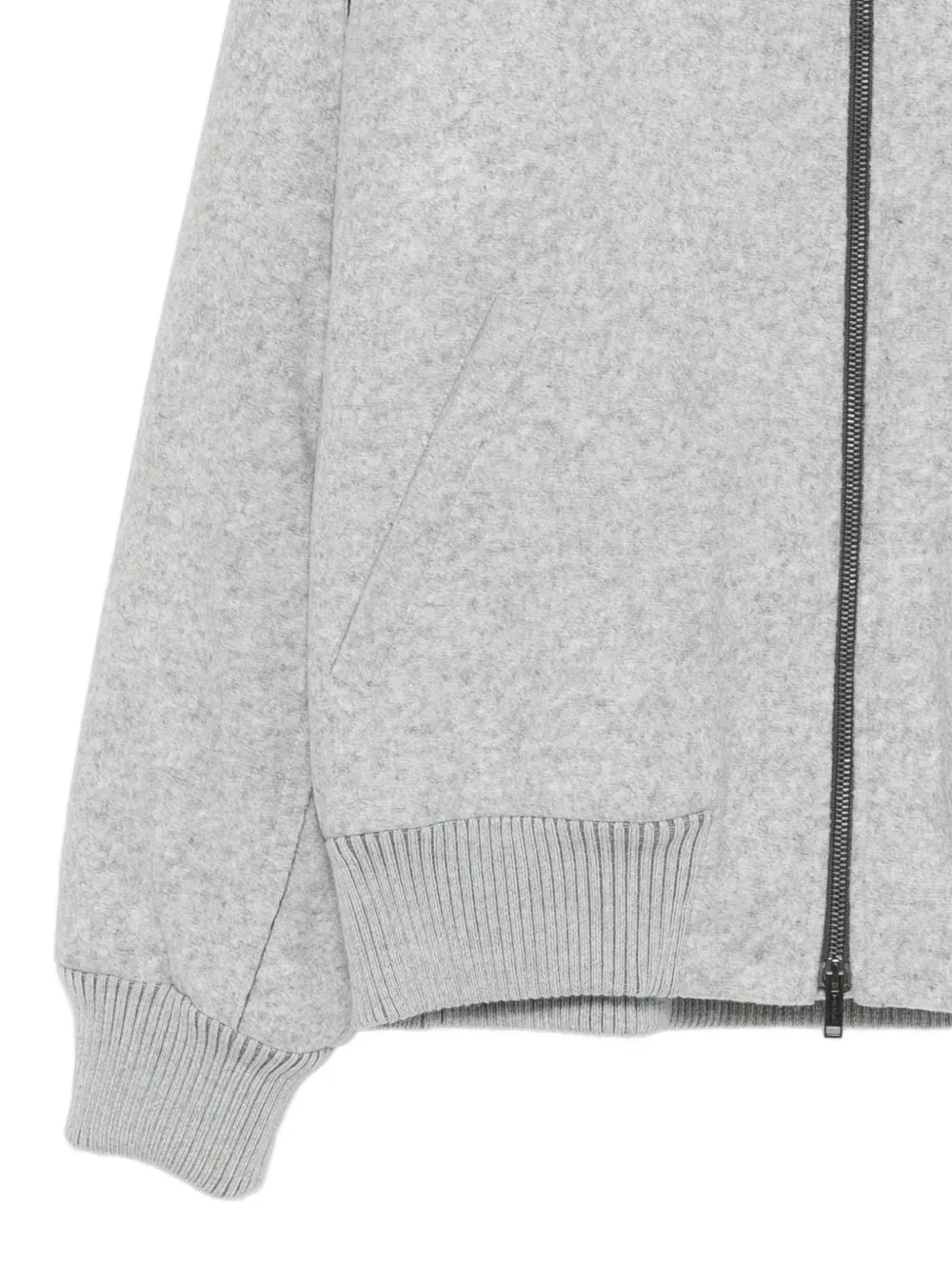  Iceberg Zip-up Bomber Jacket - Grey 
