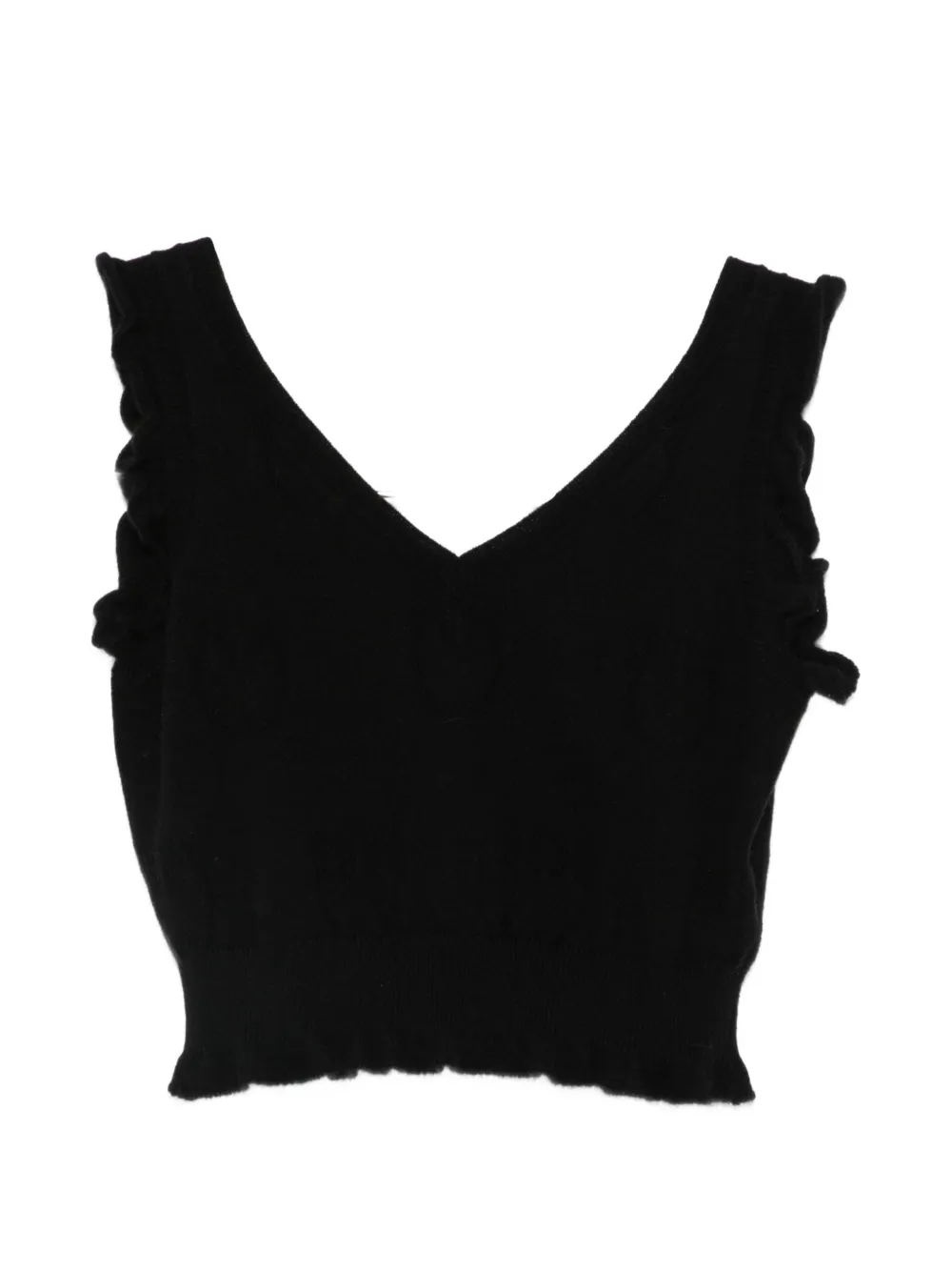 PINKO Rospo V-neck top - Nero
