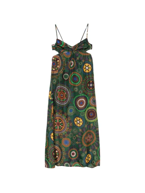 MOMONÌ Jolie sleeveless midi dress