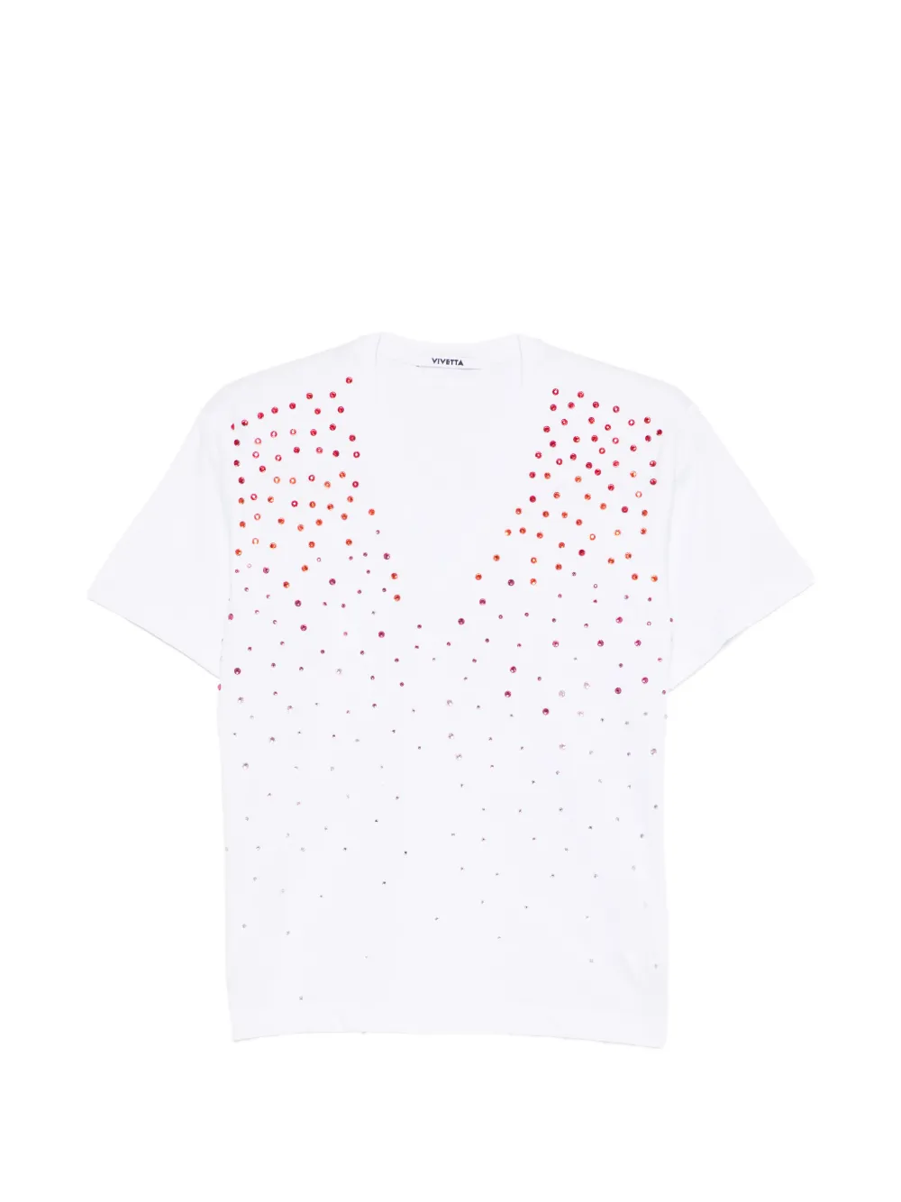 Vivetta V-neck T-shirt - Bianco