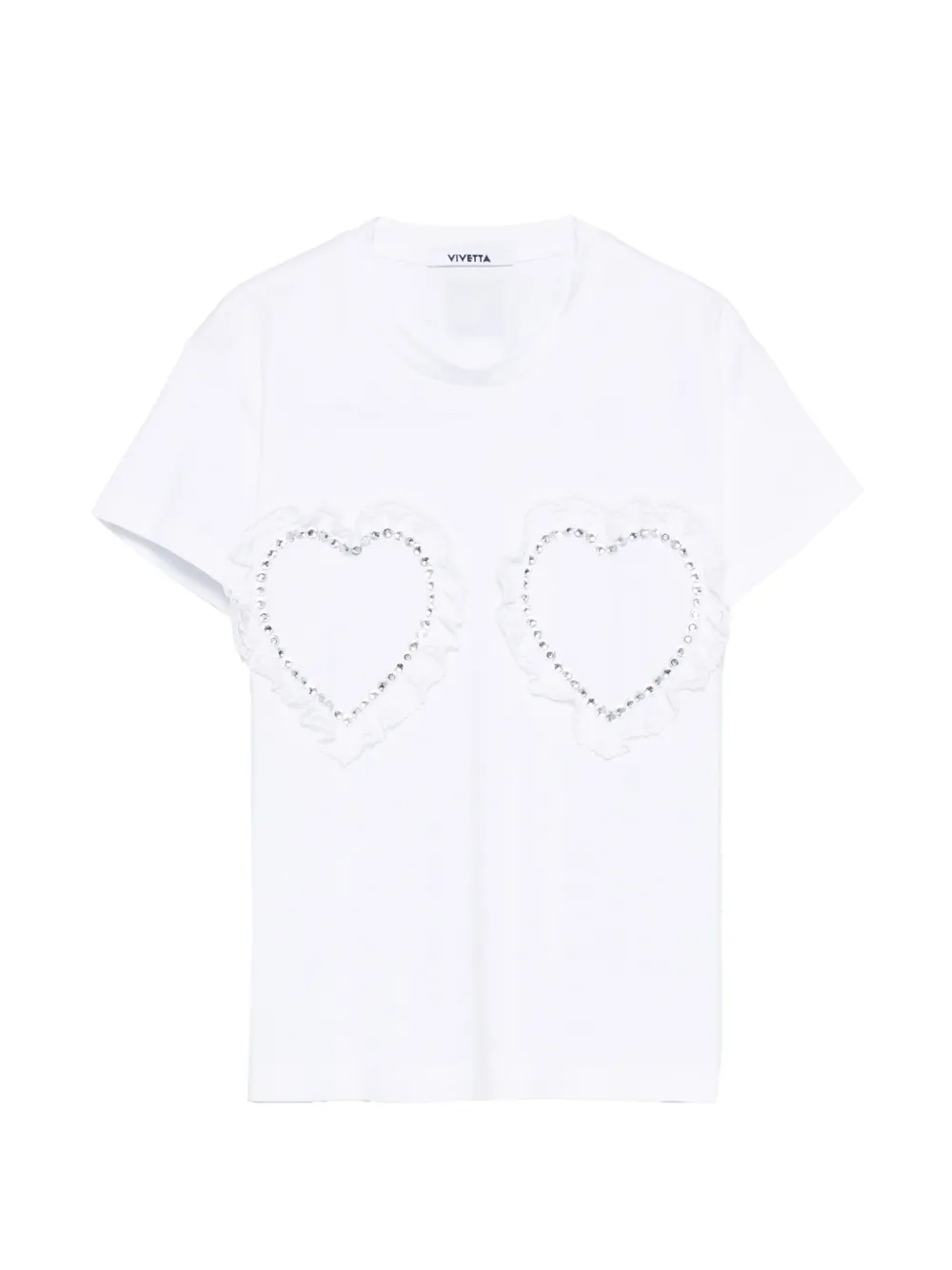Vivetta crew-neck T-shirt - Bianco