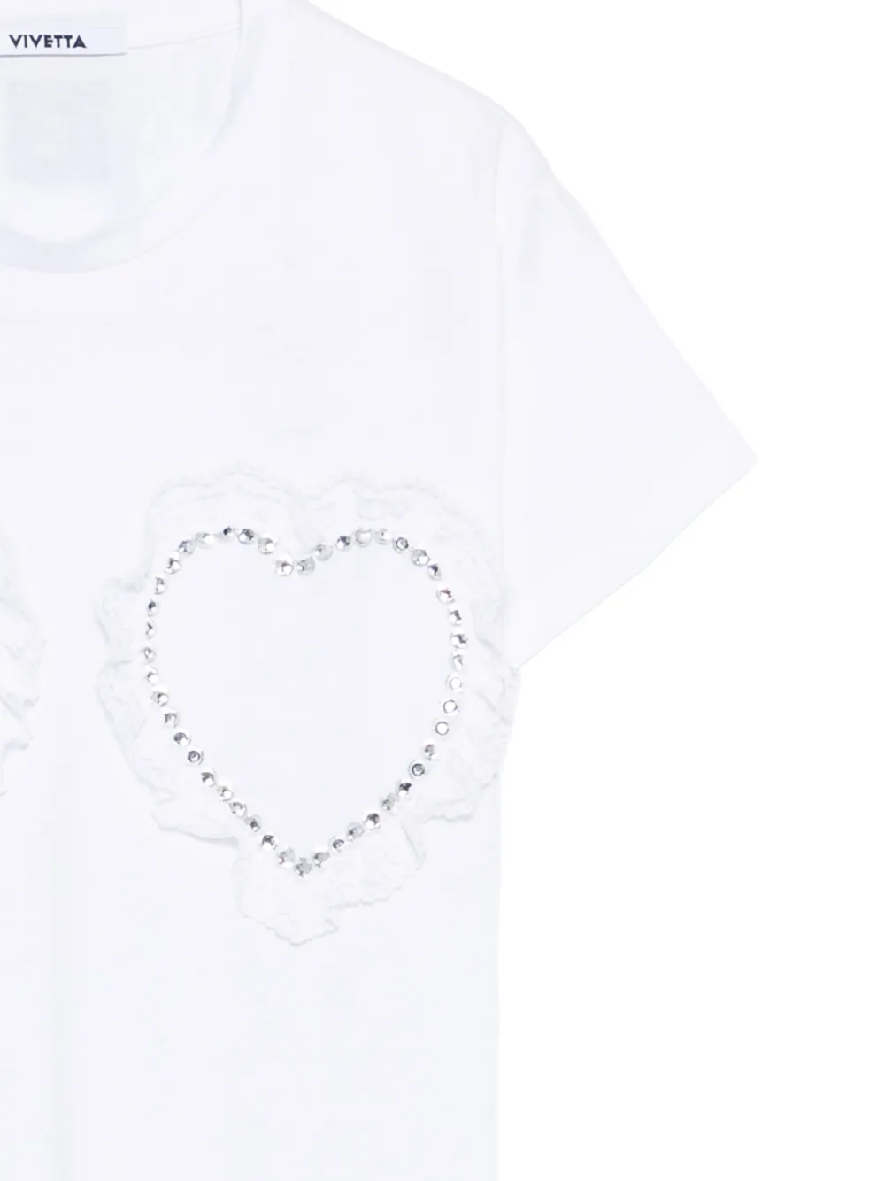  Vivetta Crew-neck T-shirt - White 