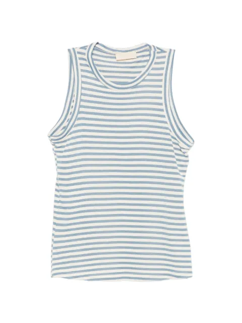 MOMONÌ Rue striped sleeveless T-shirt