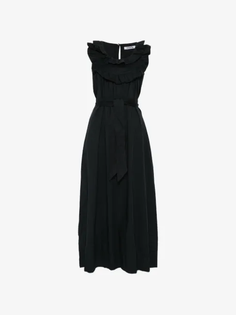 Vivetta ruffled belted midi dress
