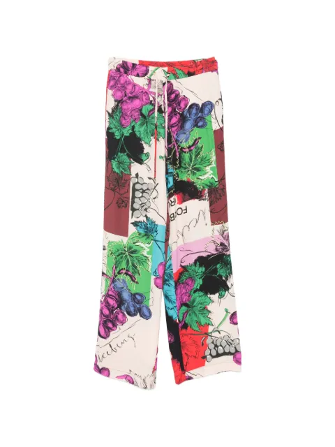 Iceberg grapes-print palazzo pants