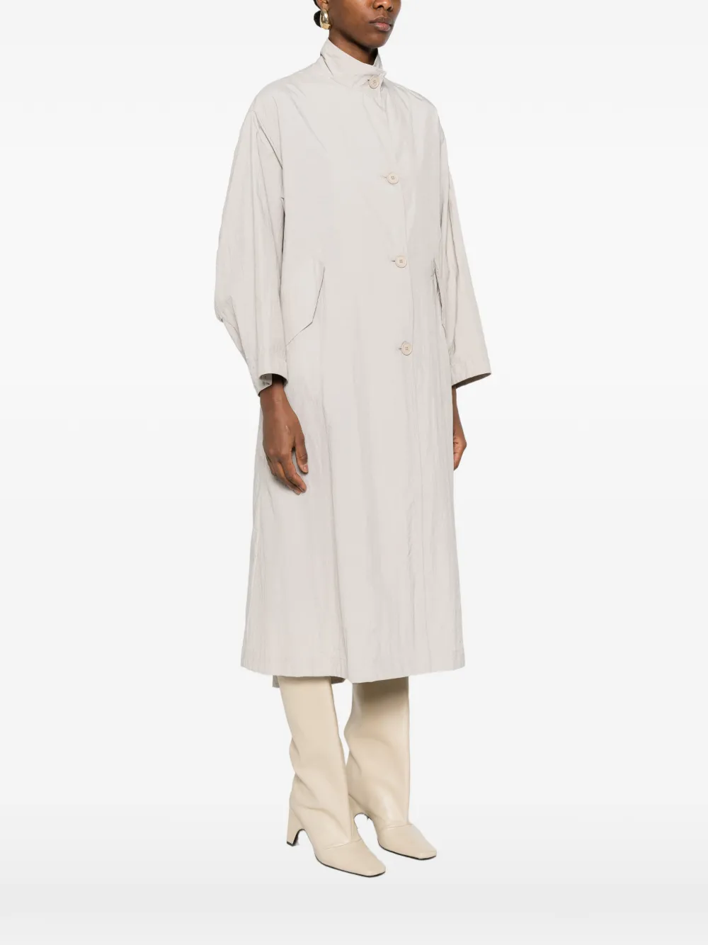  Erika Cavallini Single-breasted Coat - Neutrals 