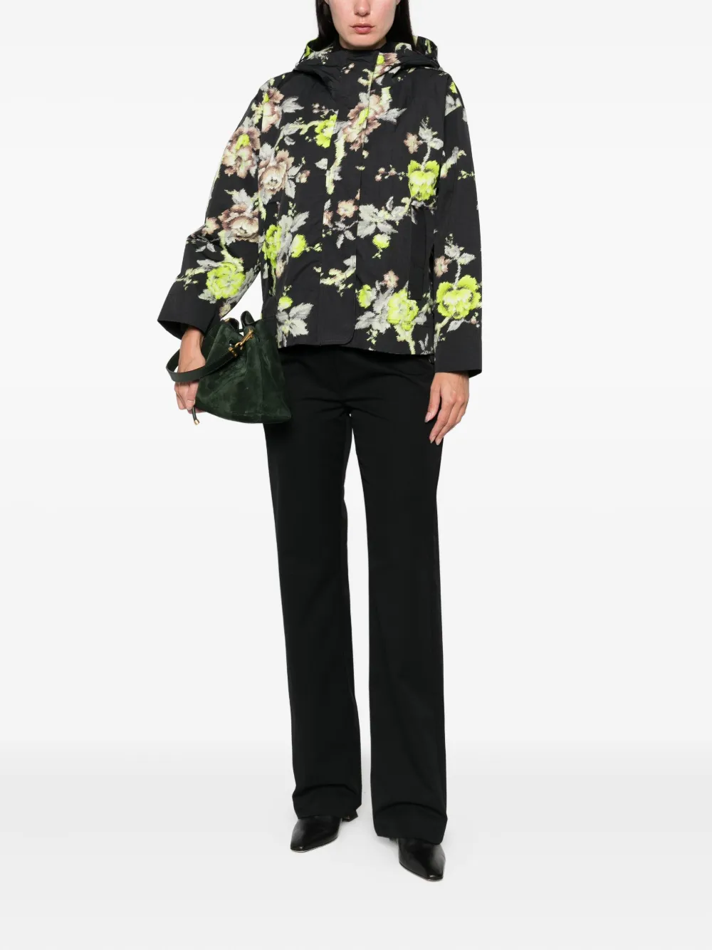 PSOPHIA chamarra con capucha y estampado floral | Chamarras oversize | Image 2