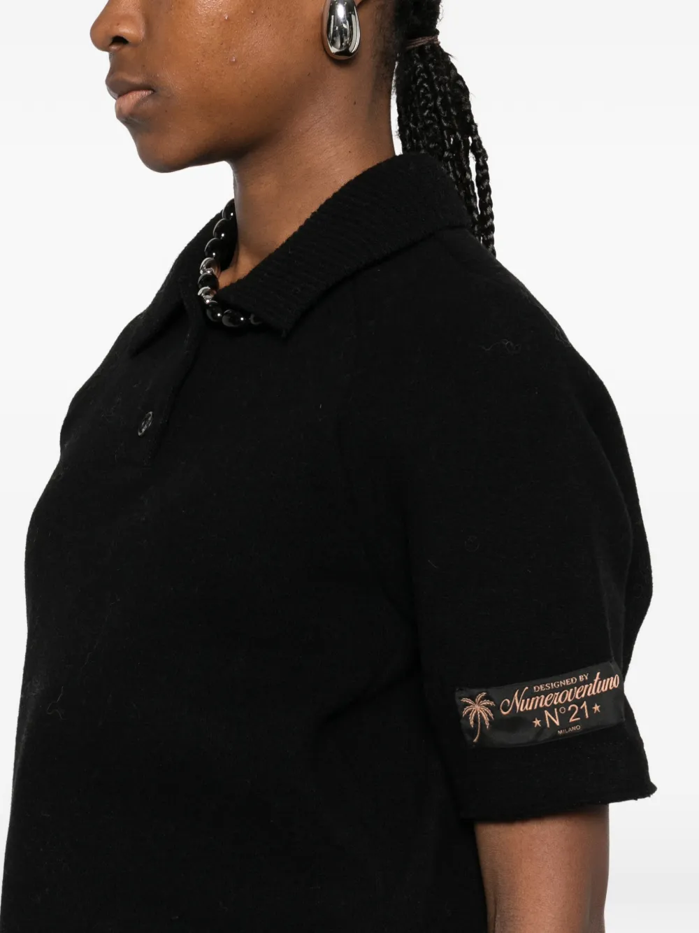 Buttoned Polo Knitwear