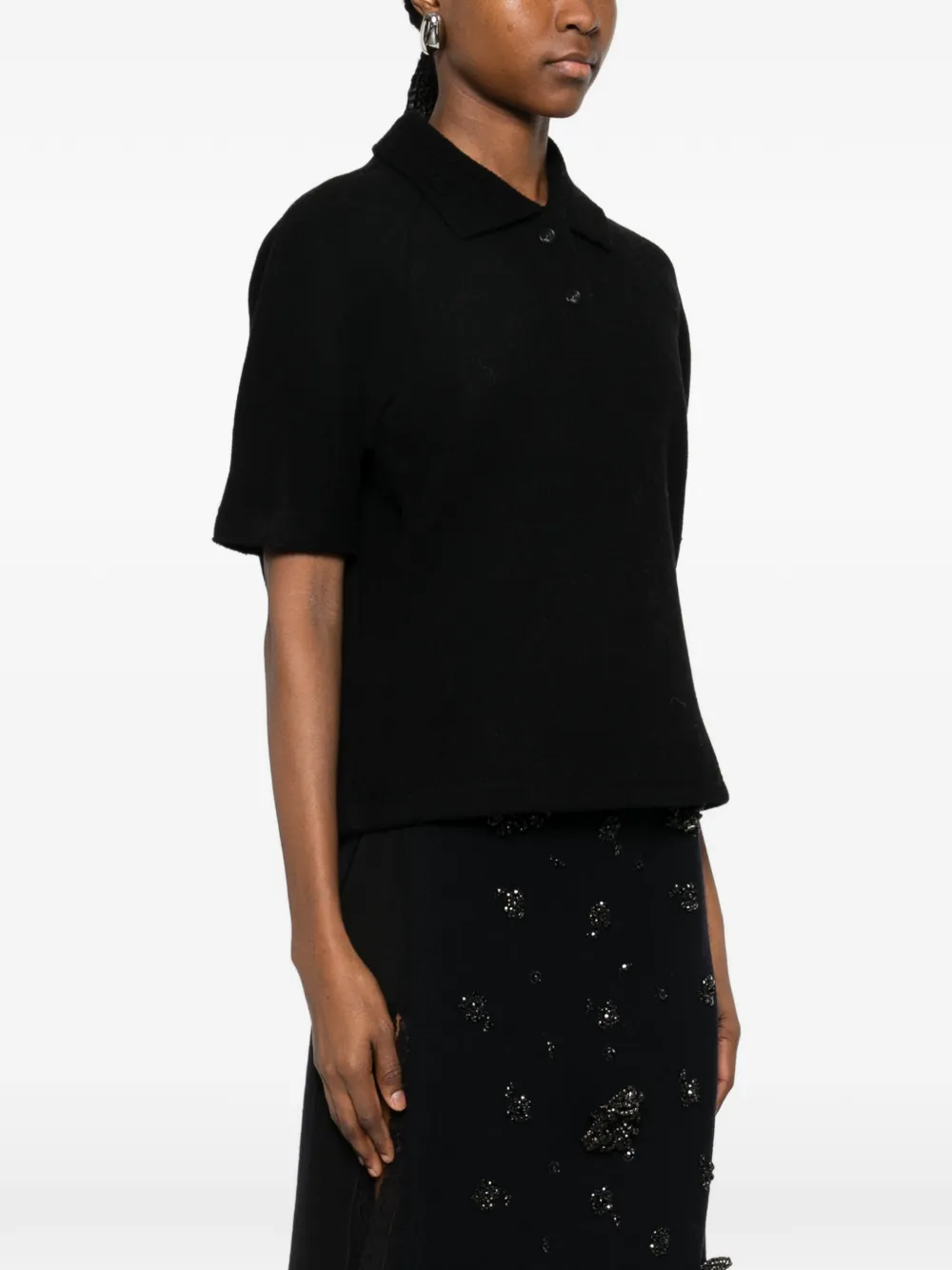 Buttoned Polo Knitwear