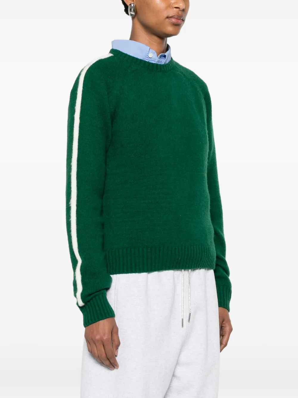  Nº21 Jersey Con Rayas Laterales - Verde 