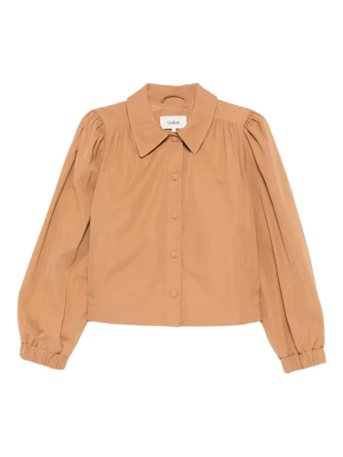 Ba&Sh Icon button puff-sleeve overshirt