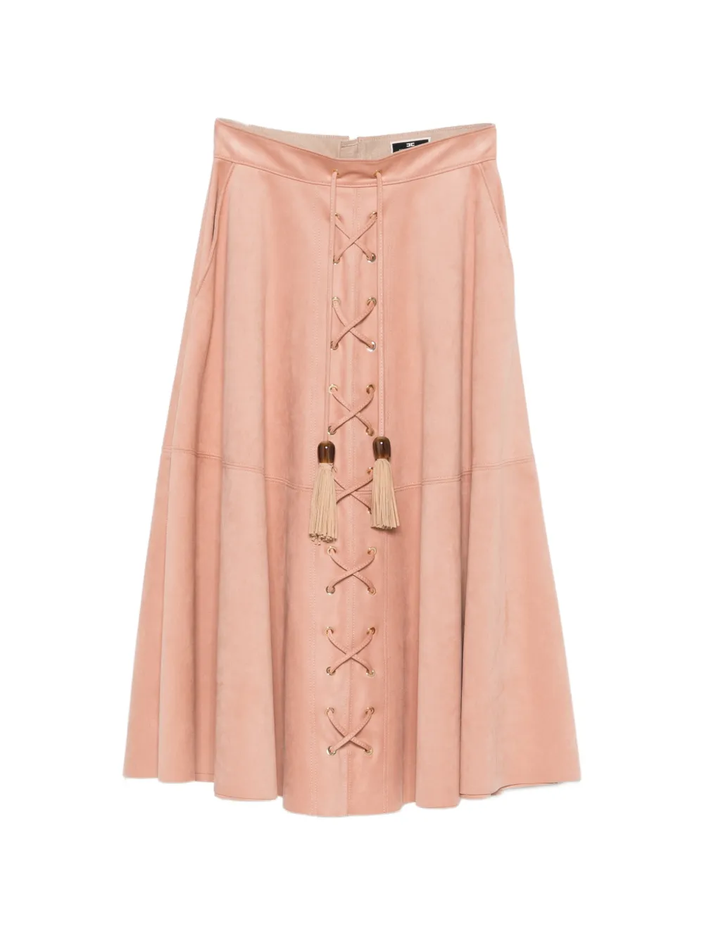Elisabetta Franchi pink midi skirt - Rosa