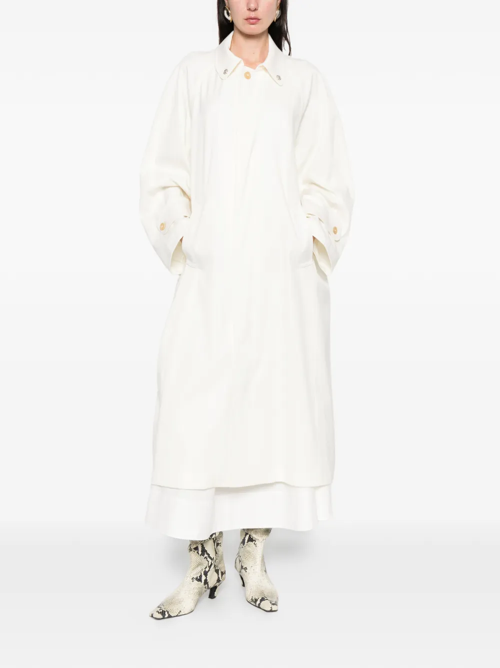 Erika Cavallini Sharon trenchcoat Beige