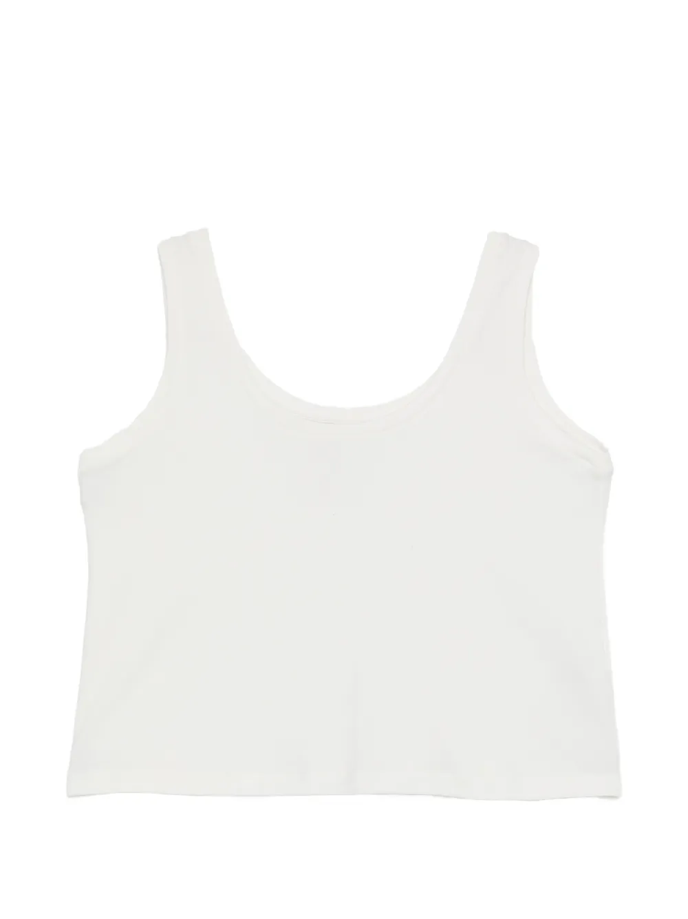 Osklen scoop-neck sleeveless top - Bianco