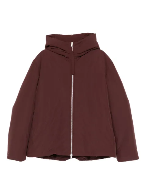 Jil Sander zip-up hooded jacket