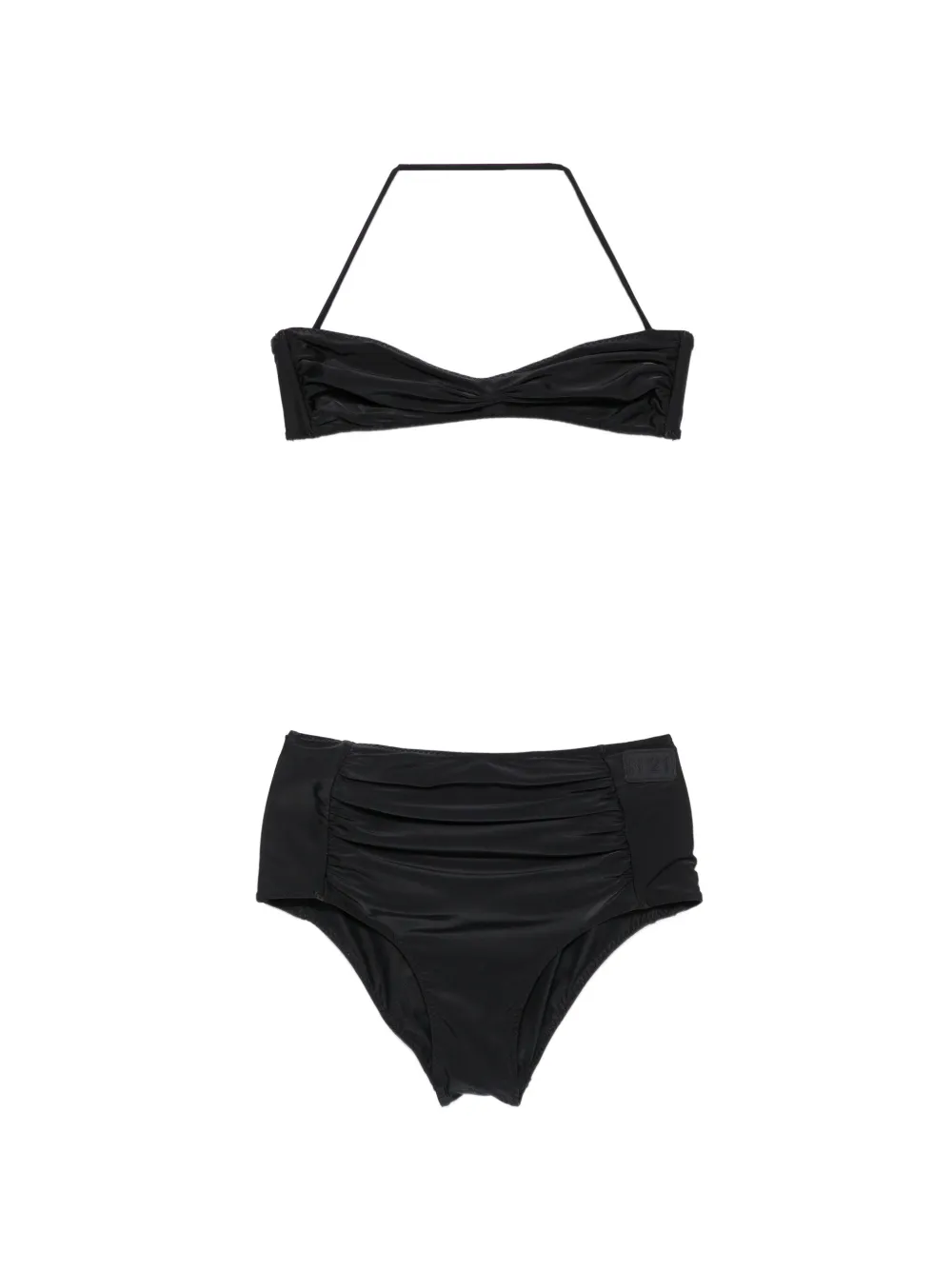  Nº21 Bikini Con Aberturas - Negro 