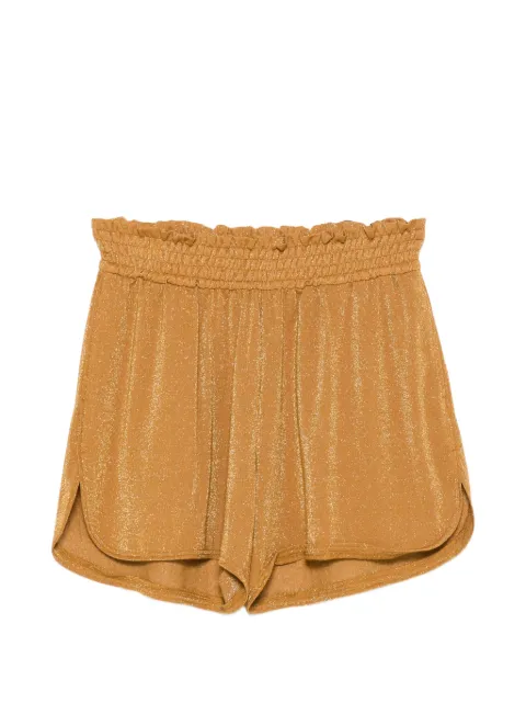 MOMONÌ elasticated-waistband mini shorts