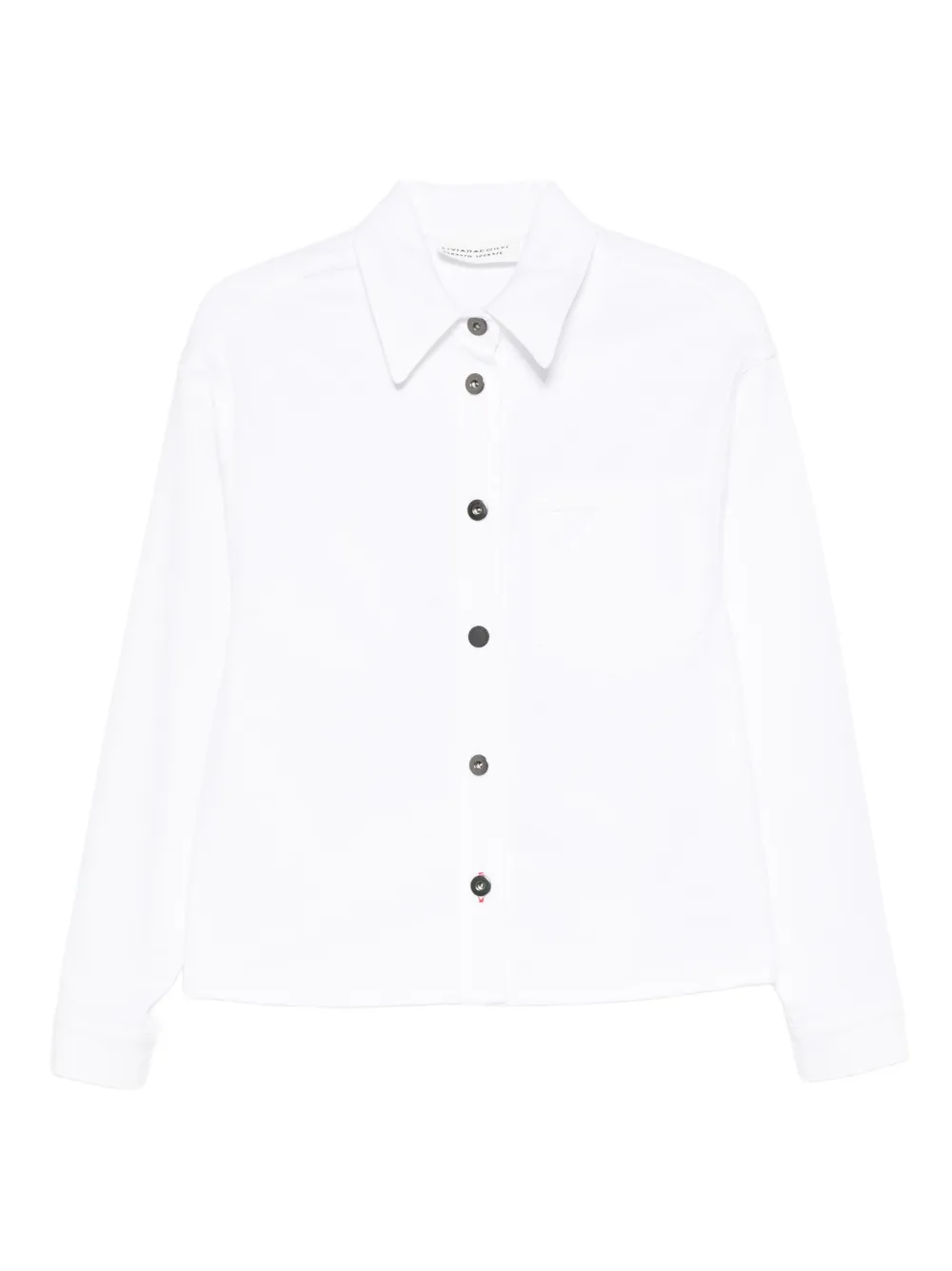 Liviana Conti Jessie buttoned jakcet - Weiß