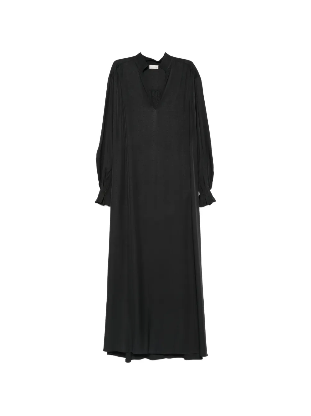 By Malene Birger Daylia Maxikleid mit V-Ausschnitt - Schwarz