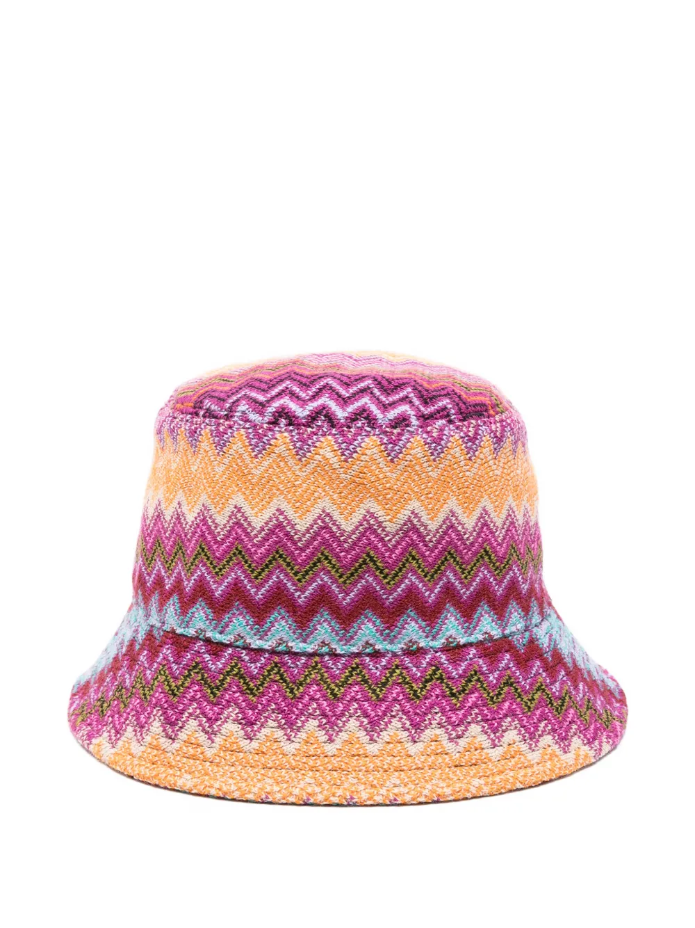Missoni zigzag bucket hat - Rosa