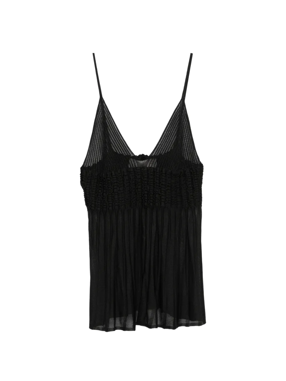 Circus Hotel sleeveless top - Nero
