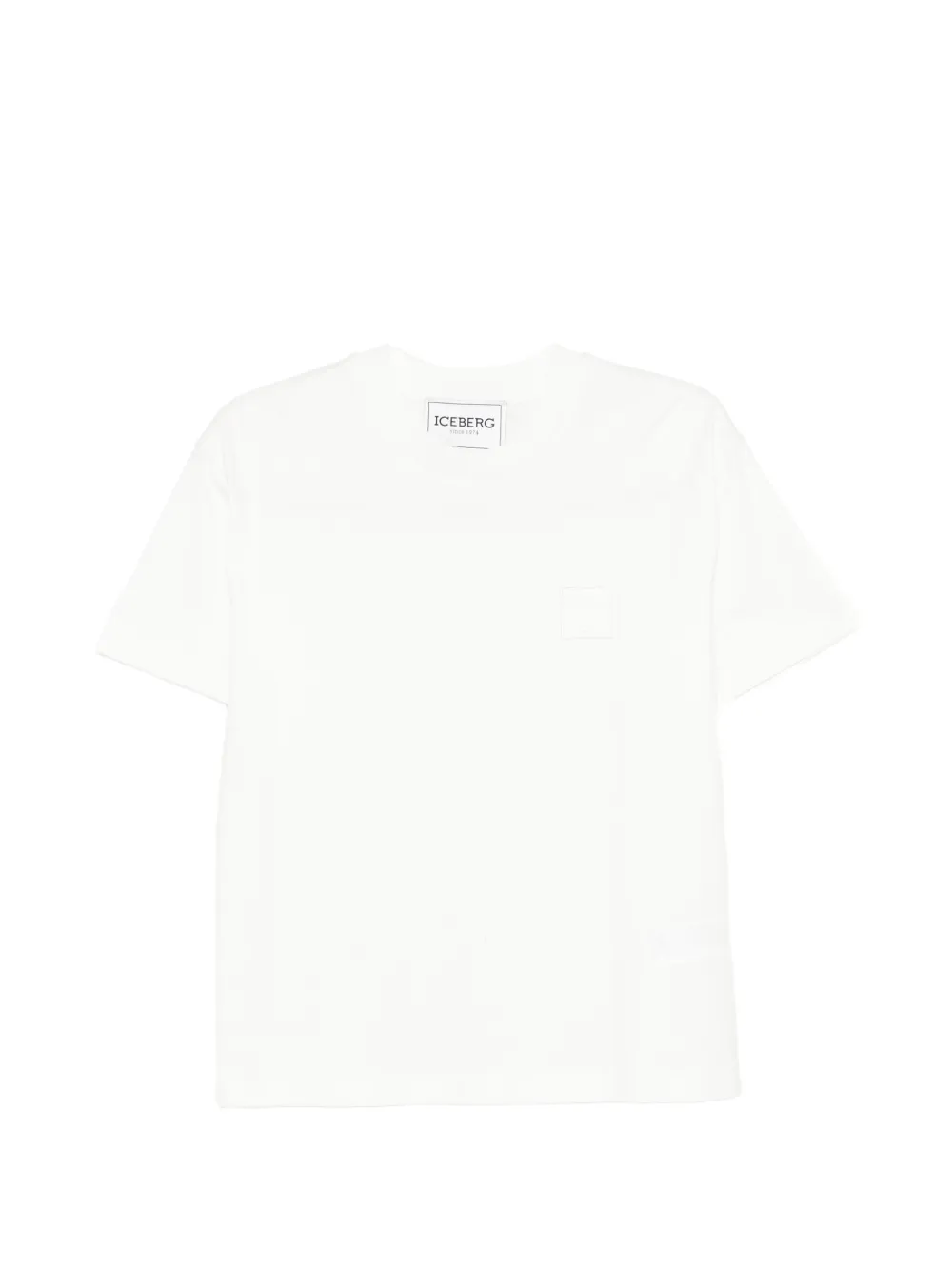 Iceberg pocket T-shirt - Bianco