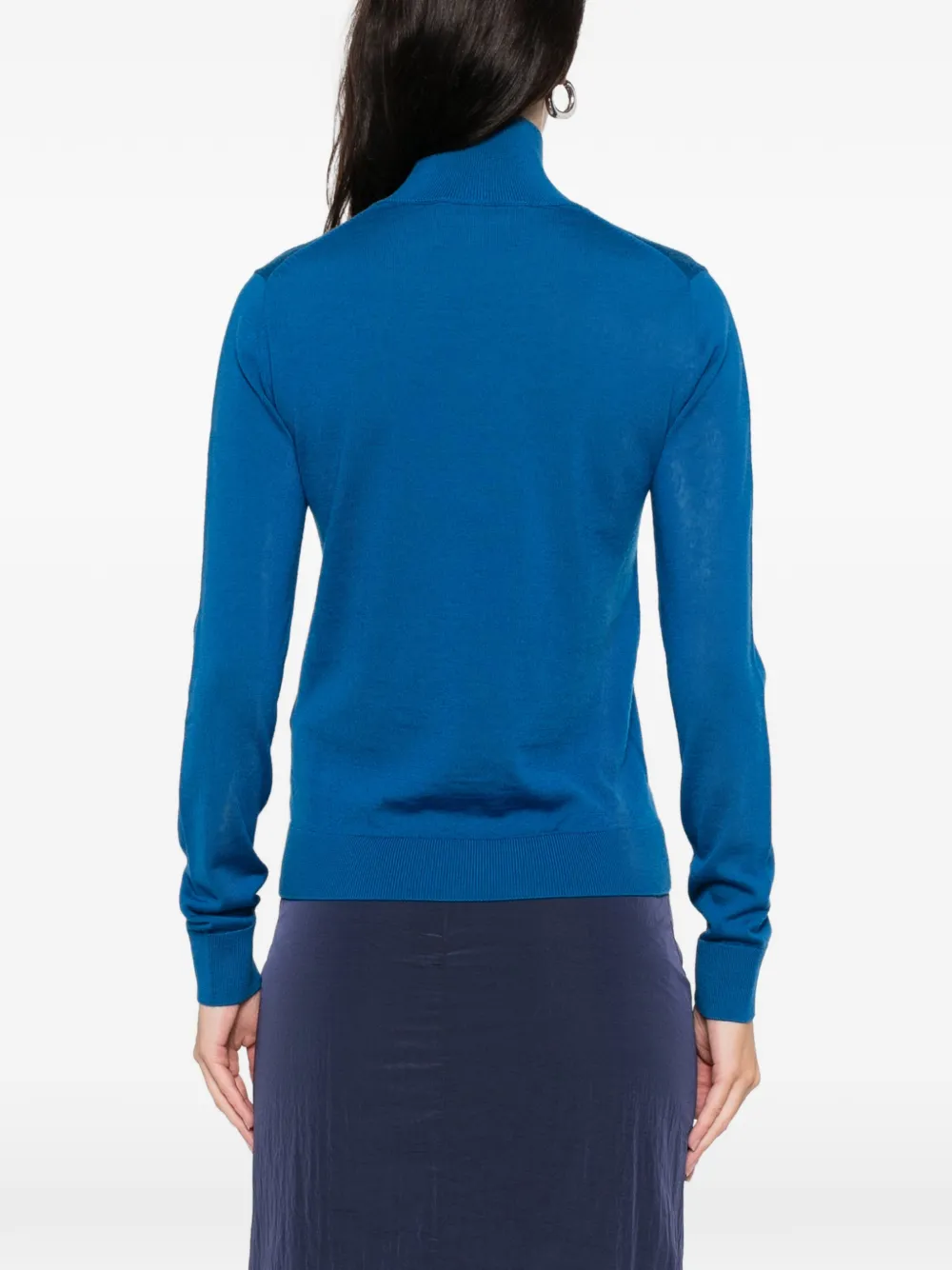 Iceberg High-neck Sweater In Blue