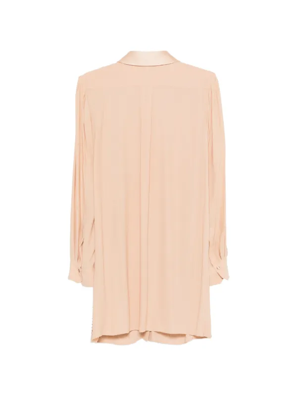 elisabetta franchi shirt dress Shirt Dress with Belt