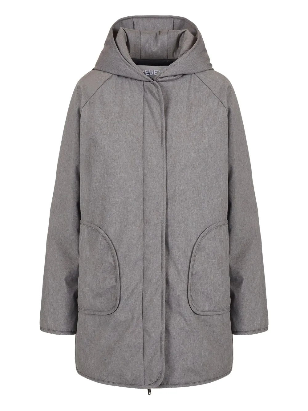 Iceberg manteau à poches à rabat et capuche | gris | Image 1