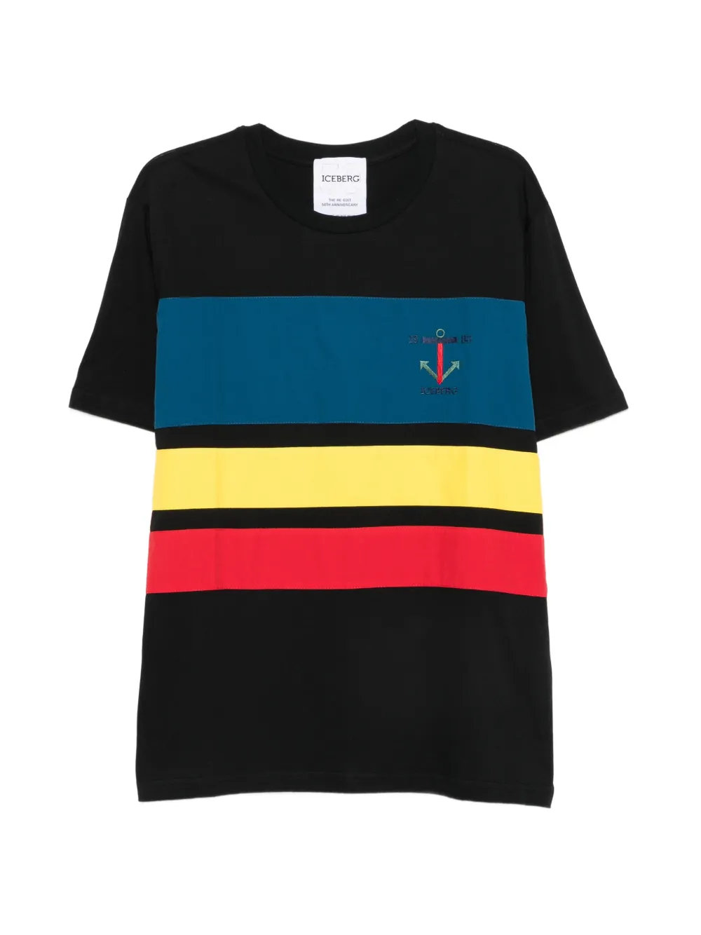 Iceberg striped T-shirt - Nero