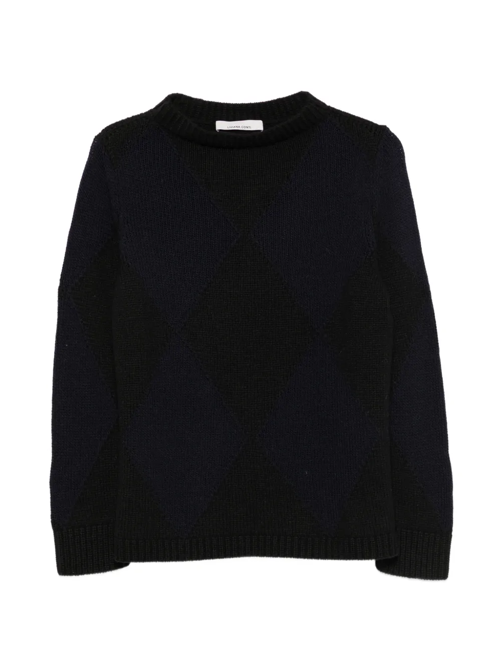 Liviana Conti ribbed-trim sweater · XS